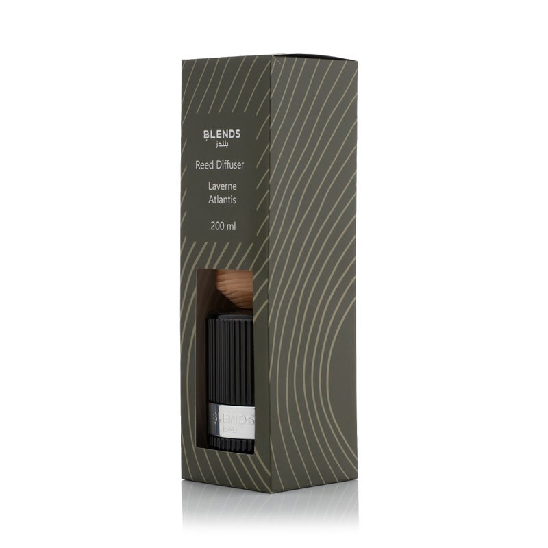 Blends Reed Diffuser Laverne Atlantis 200 ml - Image 2